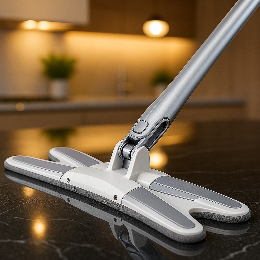 X-Shape Microfiber Dry Mop